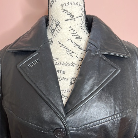 Mercia Italy Lamb Jacket. Black. NWOT. SIZE M - Picture 6 of 10